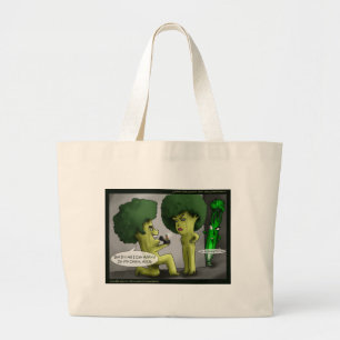Brocolli Bride Funny Cards T-Shirts Tasse und Gesc Jumbo Stoffbeutel