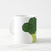 Brocolli Kaffeetasse (Vorderseite Links)