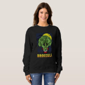 Broculla Vegetarian Sweatshirt (Vorne ganz)