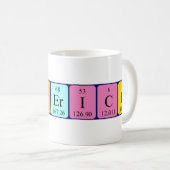 Broderick Periodenname Tasse (VorderseiteRechts)