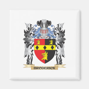 Broderick Wappen - Familienwappen Magnet