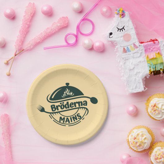 Bröderna Mains Pappteller (Party)