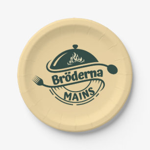 Bröderna Mains Pappteller