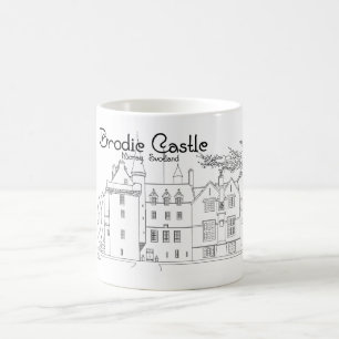 Brodie Castle, Moray, Schottland Kaffeetasse