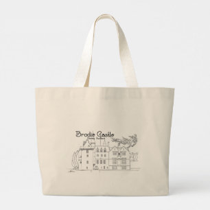 Brodie Castle, Moray, Schottland Tote Bag Jumbo Stoffbeutel