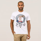 Brodie Clan-Abzeichen T-Shirt (Vorne ganz)