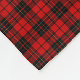 Brodie Clan Tartan kariert Fleecedecke