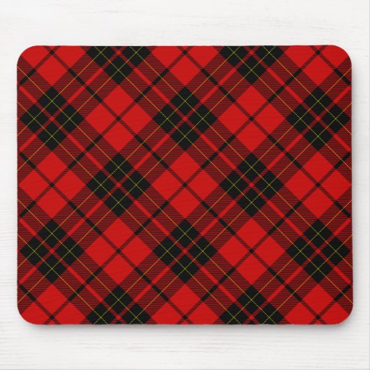 Brodie Clan Tartan kariert Mousepad (Vorne)