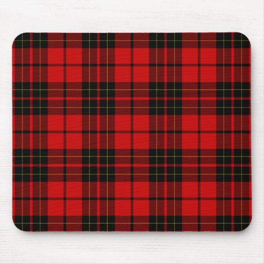 Brodie Clan Tartan kariert Mousepad (Vorne)
