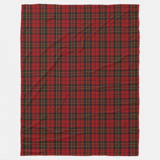 Brodie Family Tartan Fleecedecke (Vorderseite)