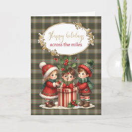 Brodie Hunting Original Scottish Tartan Feiertagskarte