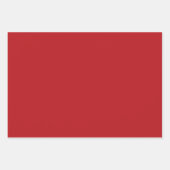 Brodie Red Modern Original Scottish Tartan Geschenkpapier Set (Vorderseite 3)