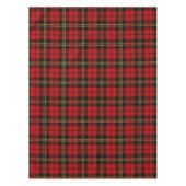 Brodie Red Scott Clan Tartan Pattern Tischdecke (Vorderseite)