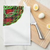 Brodie Scottish Tartan Celtic Thistle Geschirrtuch (Viertel Falte)