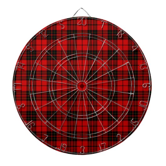 Brodie Tartan kariert Dartscheibe (vorne)