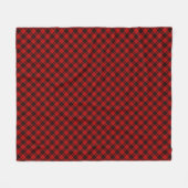 Brodie Tartan kariert Fleecedecke (Vorderseite (Horizontal))
