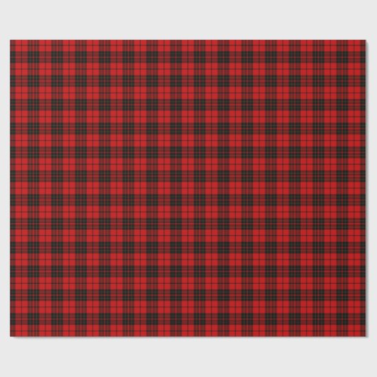 Brodie Tartan kariert Geschenkpapier (Flach)