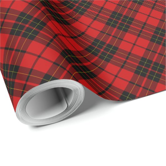 Brodie Tartan kariert Geschenkpapier (Rolleneckpunkt)