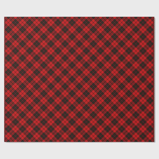 Brodie Tartan kariert Geschenkpapier (Flach)