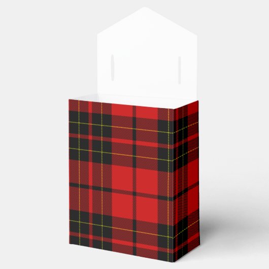 Brodie Tartan kariert Geschenkschachtel (Geöffnet)