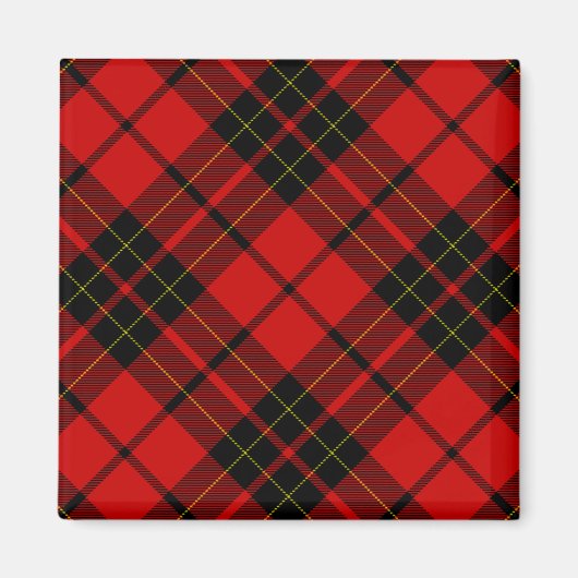 Brodie Tartan kariert Magnet (Vorne)