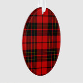 Brodie Tartan kariert Ornament (Vorderseite)