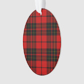Brodie Tartan kariert Ornament (Vorderseite)