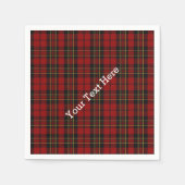 Brodie Tartan Kariert Paper Napkins Serviette (Vorderseite)
