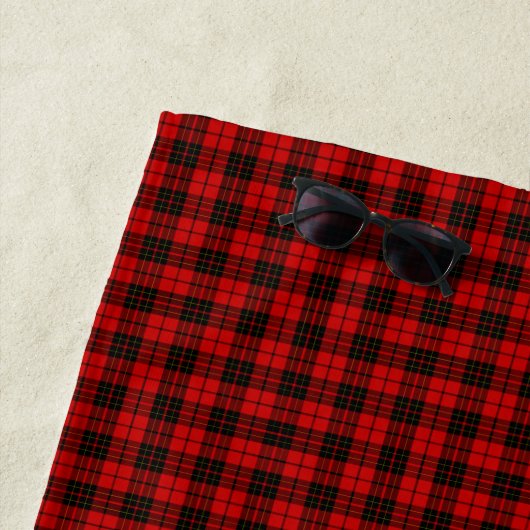 Brodie Tartan kariert Strandtuch (Beispiel)