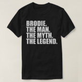 BrodieBrodie Name Brodie Vorname T-Shirt (Design vorne)