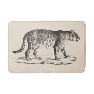 Brodtmann Leopard Sketch Badematte