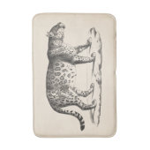 Brodtmann Leopard Sketch Badematte (Vorderseite Vertikal)