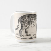 Brodtmann Leopard Sketch Kaffeetasse (Vorderseite Links)