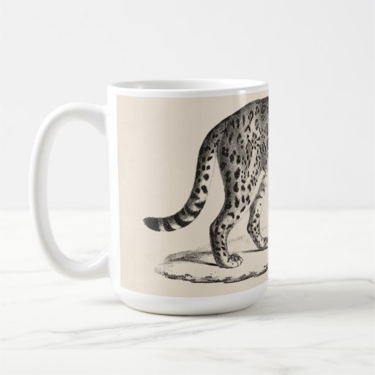 Brodtmann Leopard Sketch Kaffeetasse (Links)