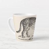 Brodtmann Leopard Sketch Milchtasse (Linke Ecke)