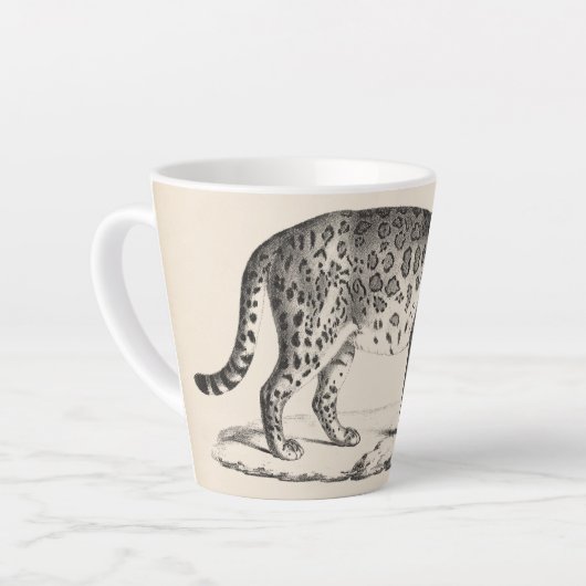 Brodtmann Leopard Sketch Milchtasse (Linke Ecke)