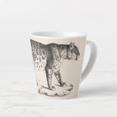 Brodtmann Leopard Sketch Milchtasse (Rechte Ecke)