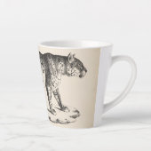 Brodtmann Leopard Sketch Milchtasse (Rechts)