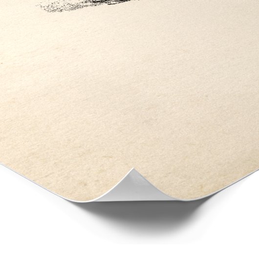 Brodtmann Leopard Sketch Poster (Ecke)