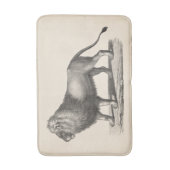 Brodtmann Lion Sketch Badematte (Vorderseite Vertikal)