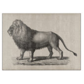 Brodtmann Lion Sketch Schneidebrett (Vorderseite)