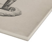 Brodtmann Tiger Sketch Schneidebrett (Ecke)