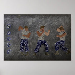 Brody Fighter Poster