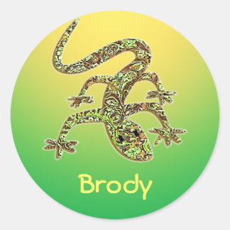 Brody Gecko / Salamander / Lizard Aufkleber 1