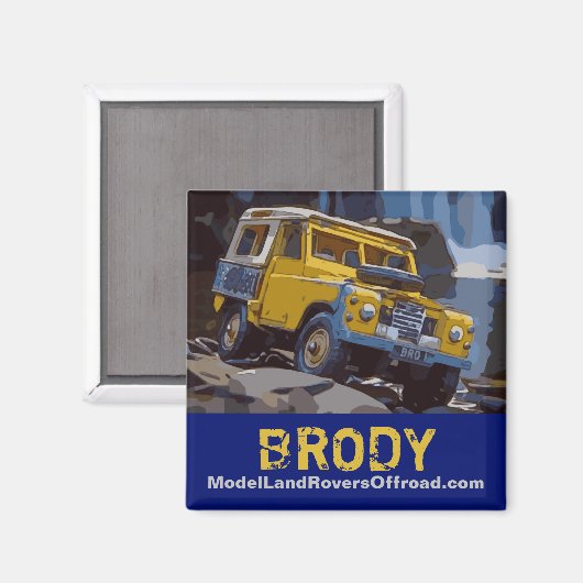 BRODY MAGNET (Vorderseite/Rückseite)