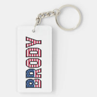 Brody Name Vorname USA Flagge Anhänger Schlüssel