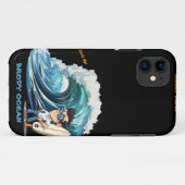 Brody Ocean Wavecrest Case-Mate iPhone Hülle (Rückseite (Horizontal))