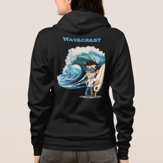 Brody Ocean Wavecrest Hoodie (Rückseite)