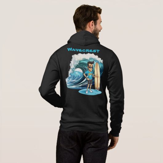 Brody Ocean Wavecrest Hoodie (Schwarz voll)