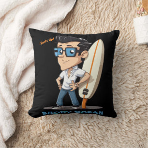 Brody Ocean Wavecrest Kissen